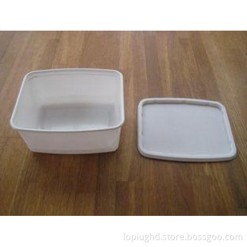 2000ml 67oz Disposable Ice Cream Cups With Rectangular Box